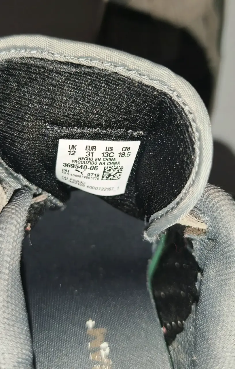 Zapatillas deportivas PUMA con velcro NIÑO - miniatura 4