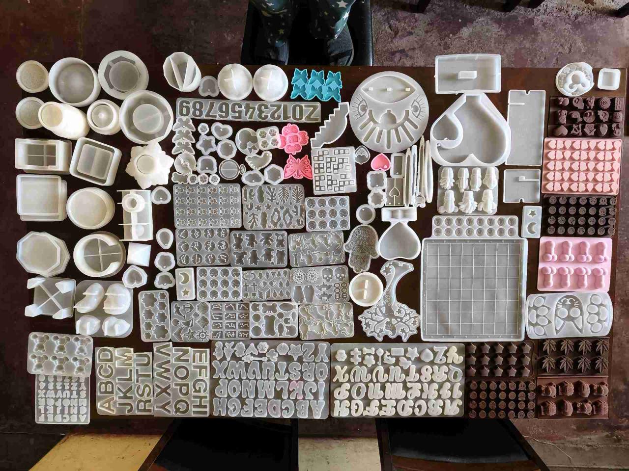 Set de moldes de silicona variados - miniatura 1