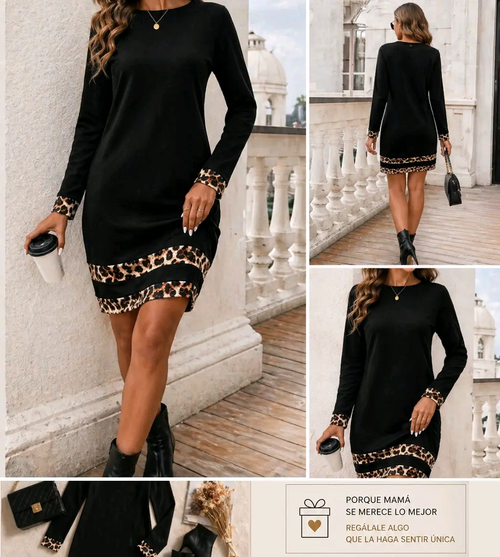 Vestidos manga larga - miniatura 2