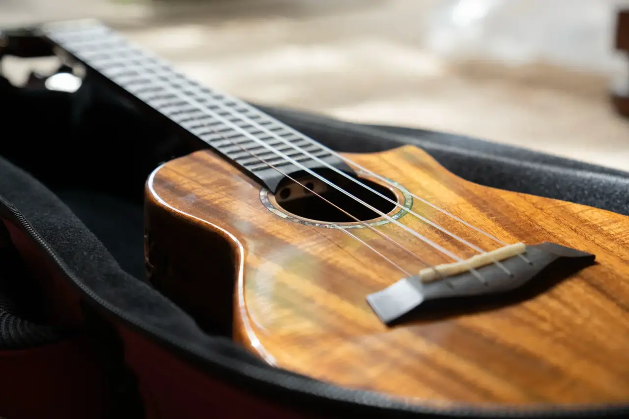 Ukelele Concierto Flight EQ-A (una joya) - miniatura 3