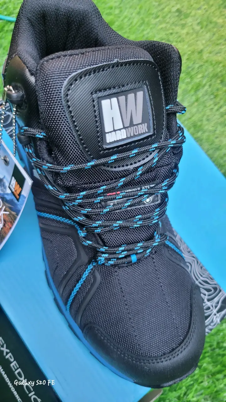 Botas de trabajo negras HW - miniatura 2