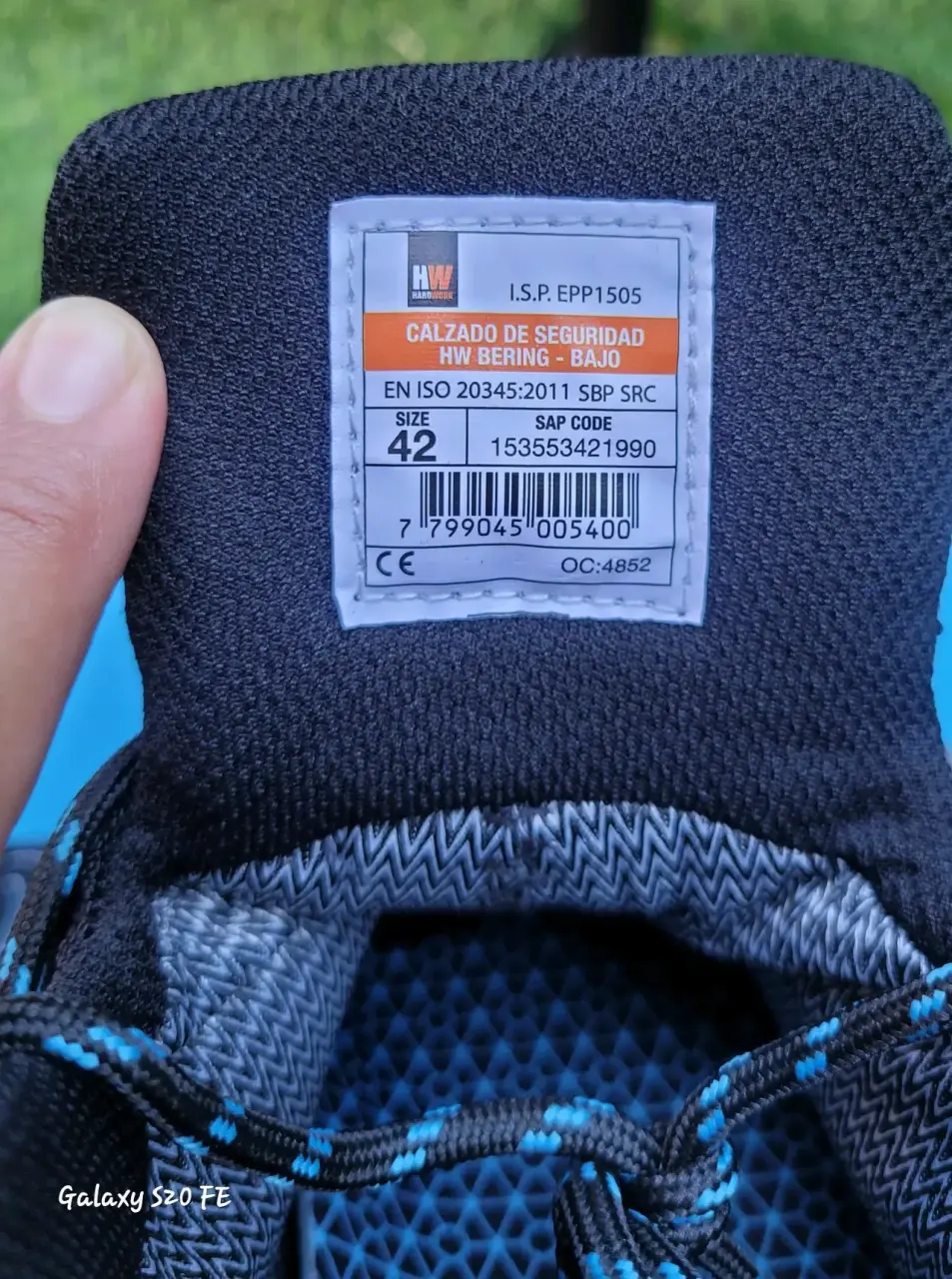 Botas de trabajo negras HW - miniatura 5