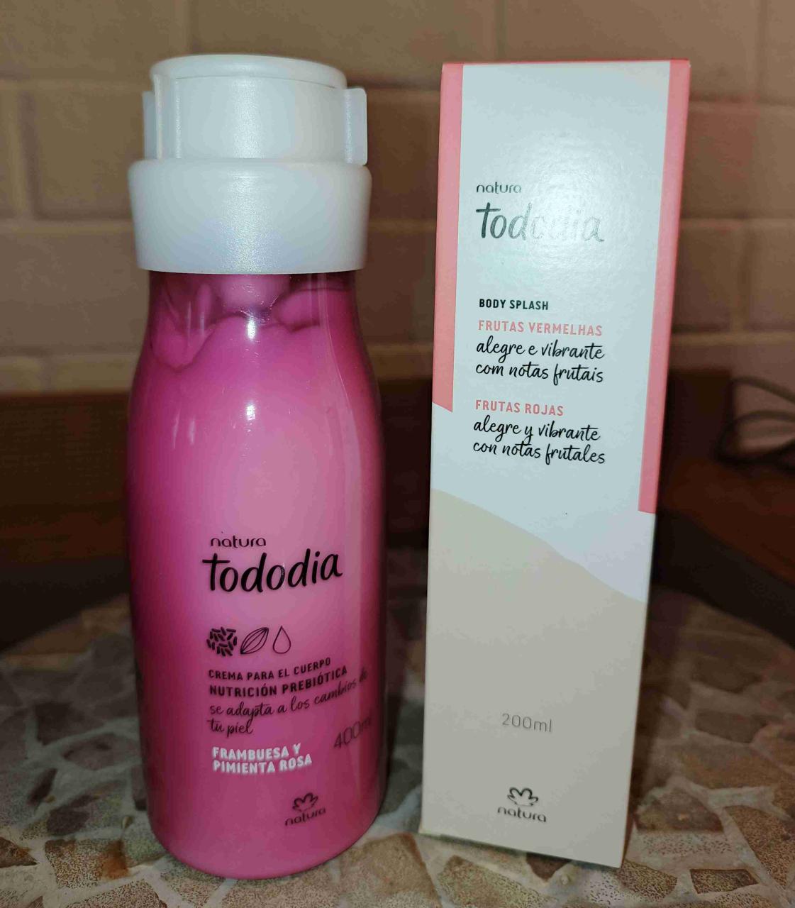 Set Natura Tododia crema y splash