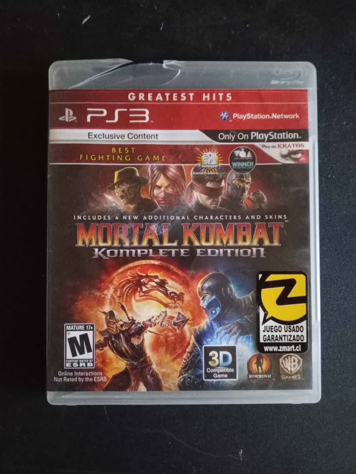 Juego PS3 Mortal Kombat Komplete