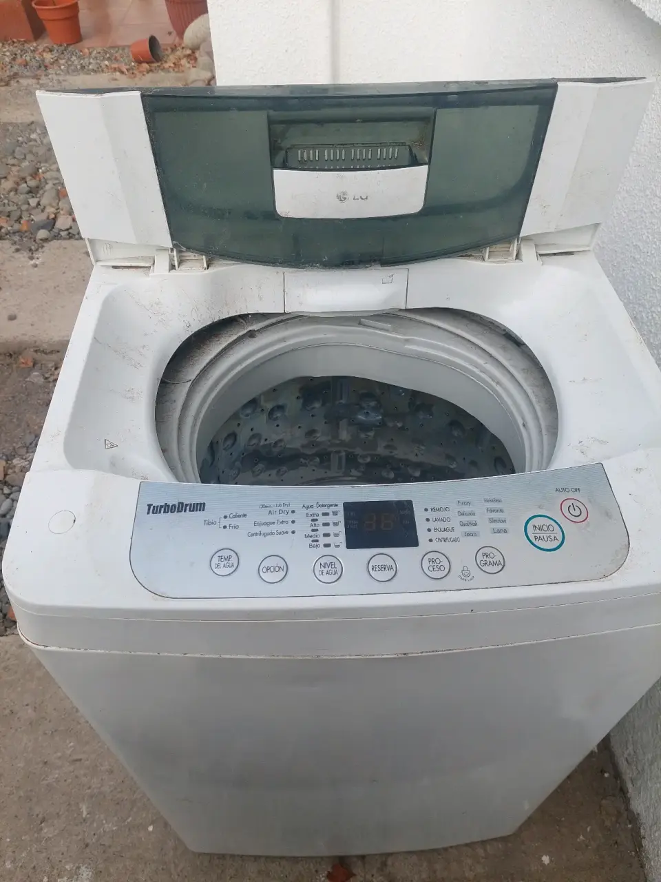 Lavadora de carga superior blanca 7.5 kg. - miniatura 3