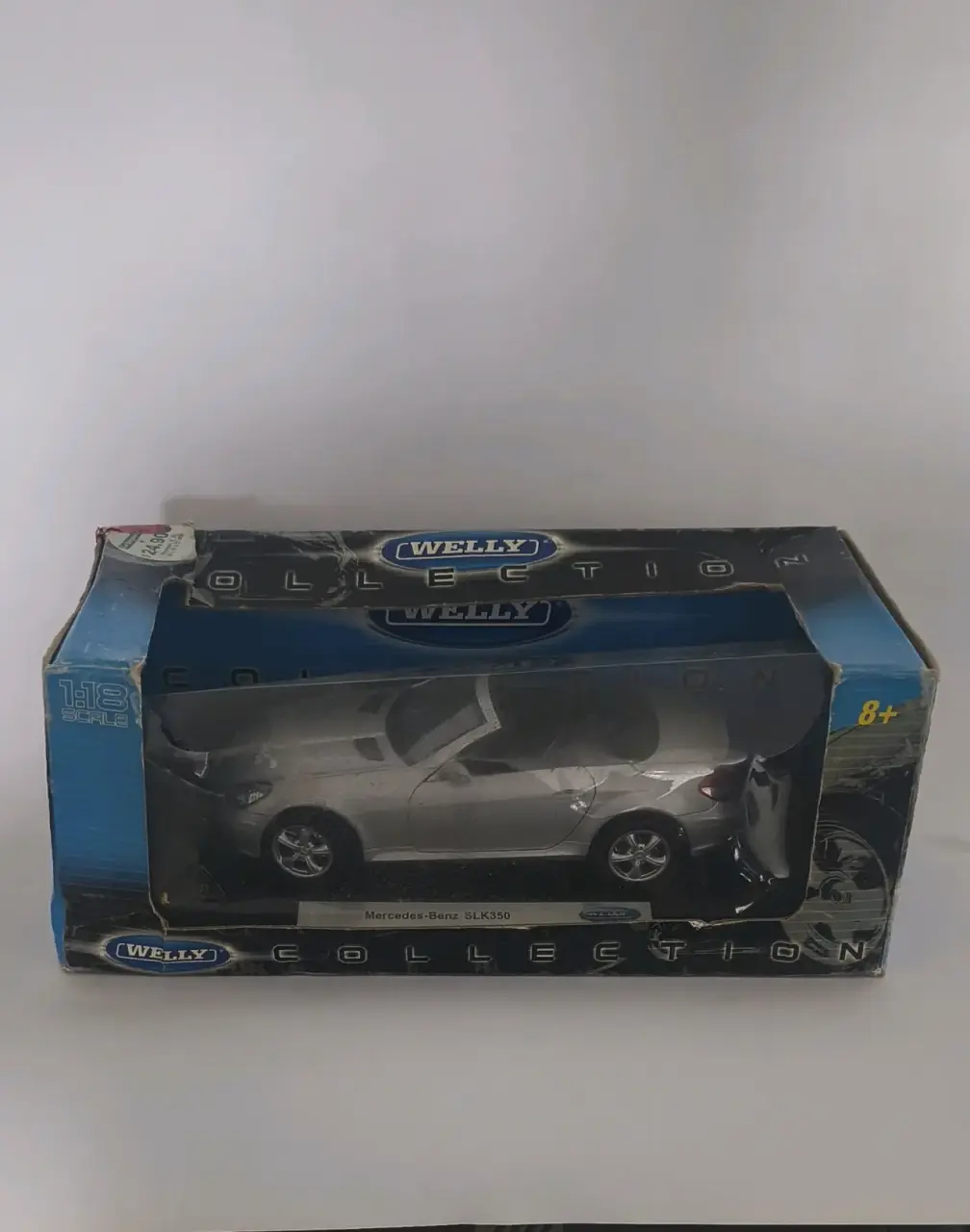 Diecast WELLY Modelo a escala Mercedes-Benz SLK350 - miniatura 3
