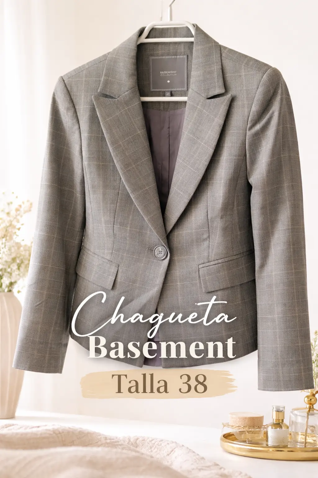 Chaqueta gris Basement - miniatura 1