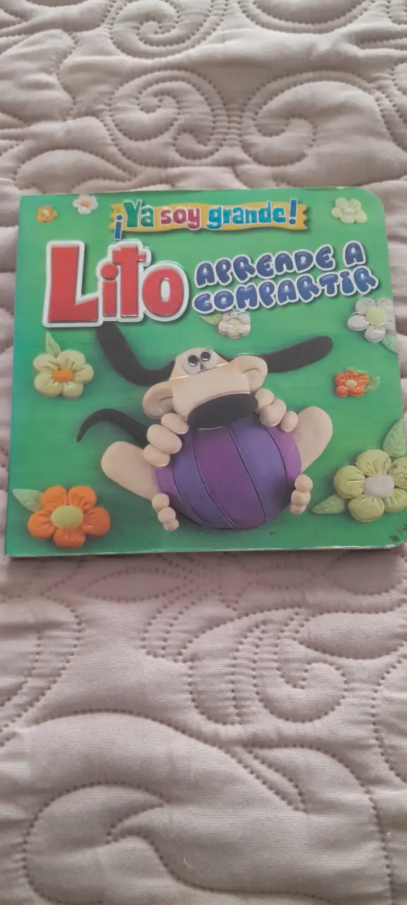 Libro infantil Lito aprende a compartir