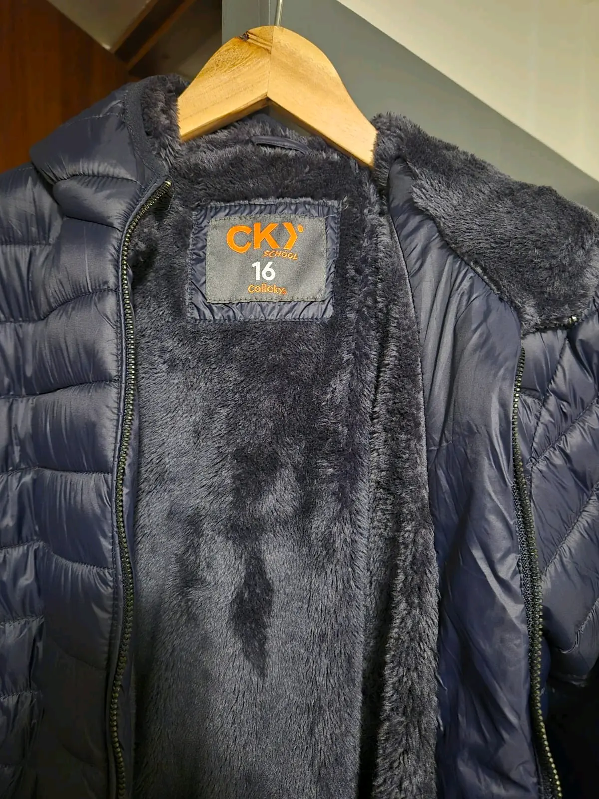 Chaqueta acolchada azul CKX - miniatura 2