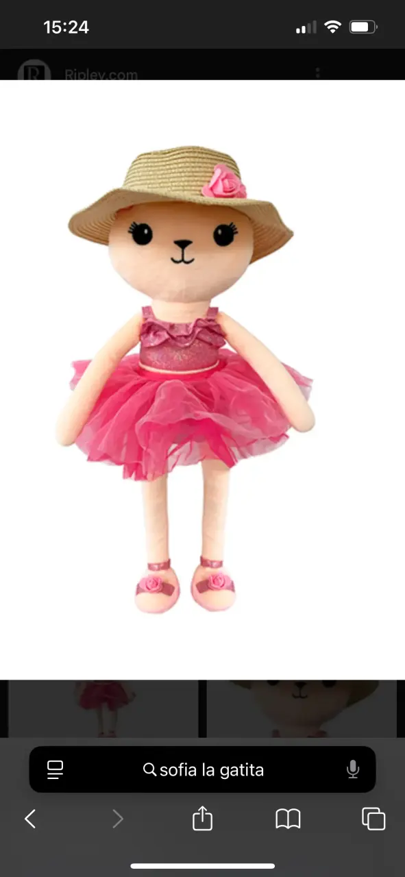 Peluche Sofía La Gatita - miniatura 3