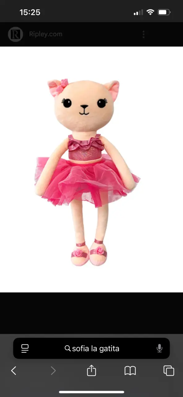 Peluche Sofía La Gatita - miniatura 4