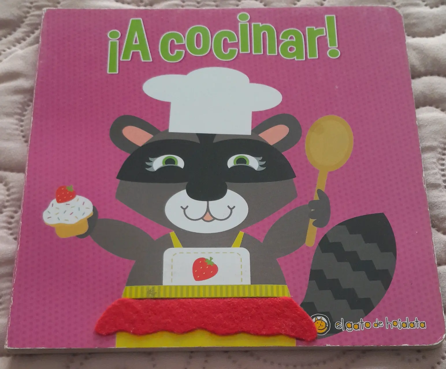 Libro infantil ¡A cocinar!