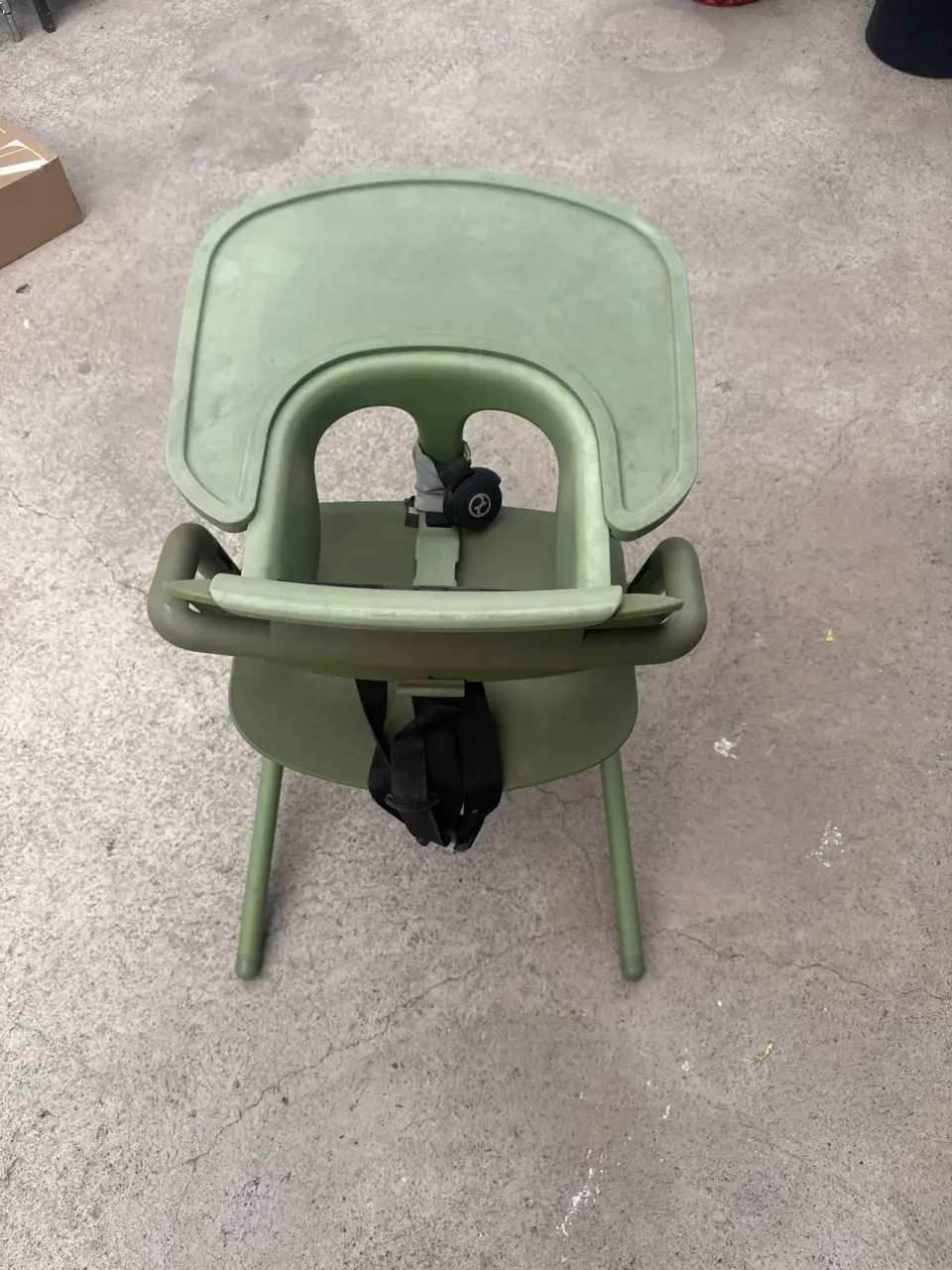 Silla alta para bebé verde - miniatura 2