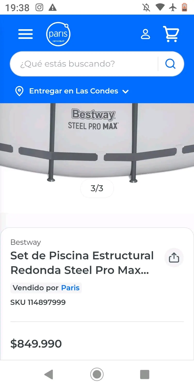 Piscina estructural Bestway Steel Pro MAX - miniatura 3