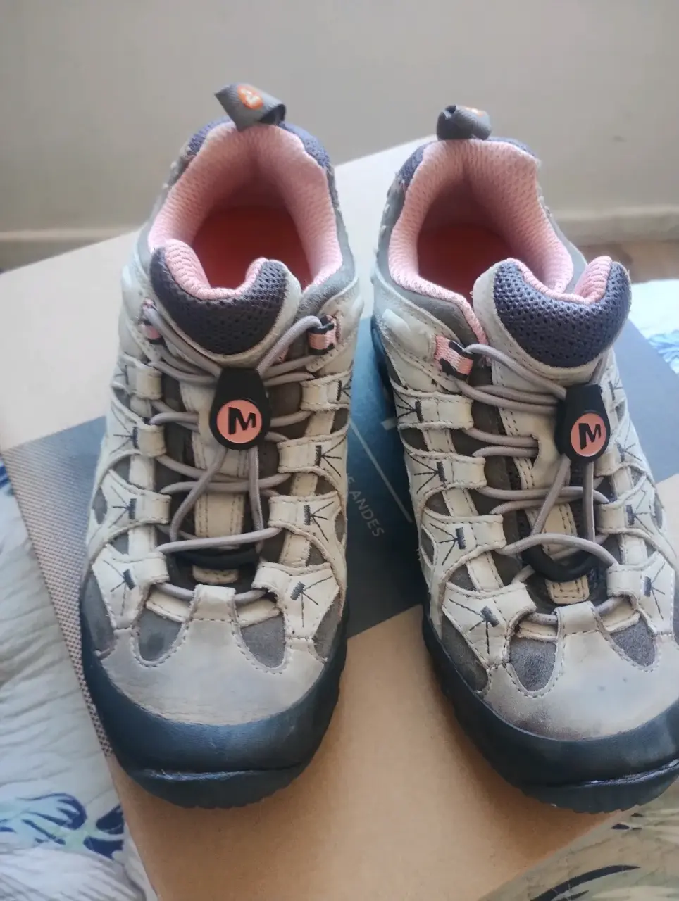 Zapatillas de senderismo beige - miniatura 2
