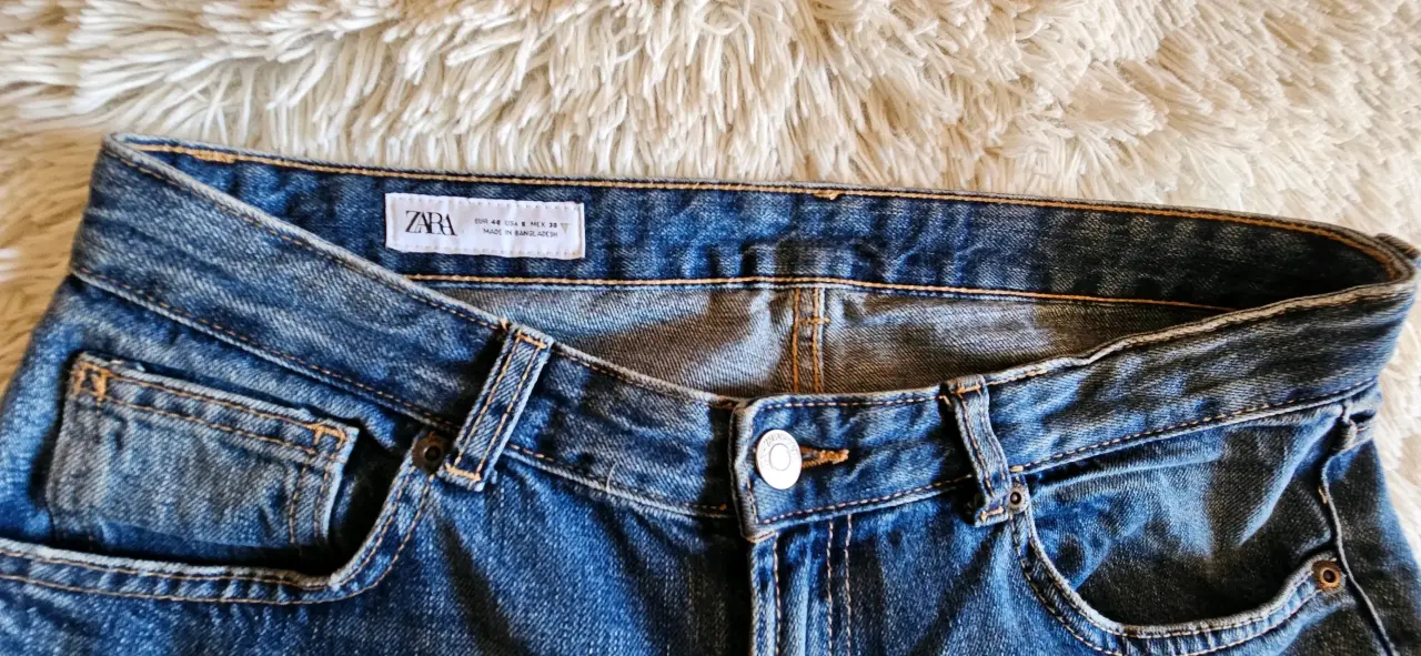 Jeans azul Focalizado Boot cut Zara  40 - miniatura 3