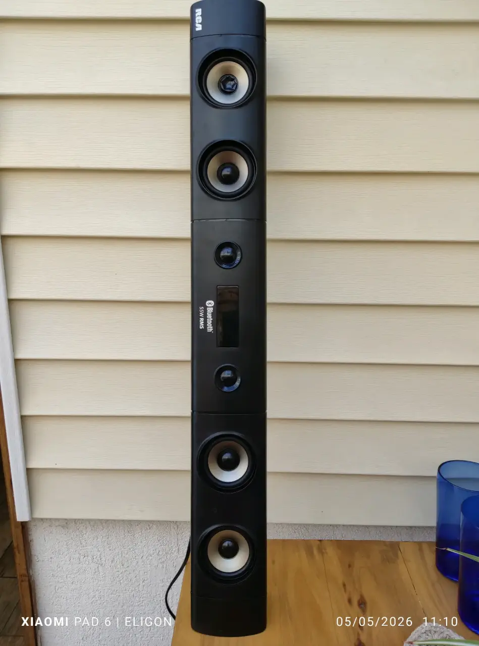 Torre de sonido Bluetooth RCA, sound bar, 80x10x9 - miniatura 1