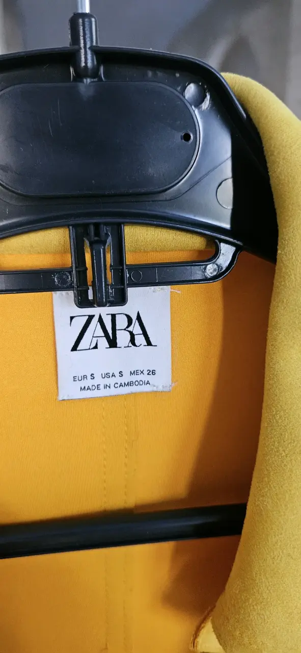 Abrigo mostaza  Zara - miniatura 3