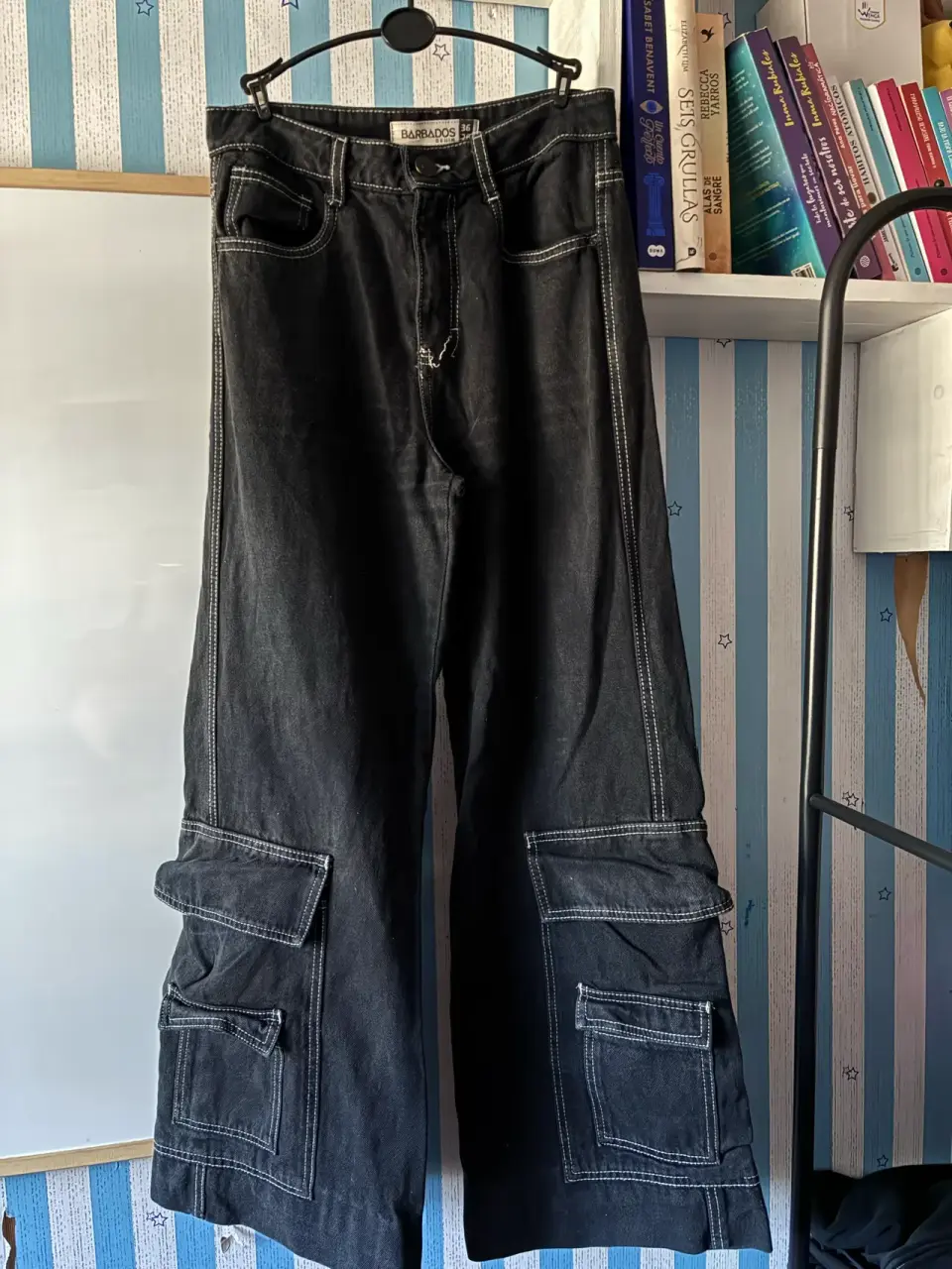 Jeans Barbados negro T36 - miniatura 2