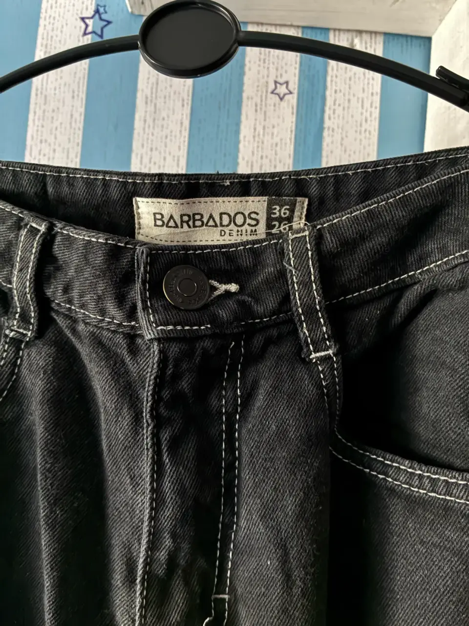 Jeans Barbados negro T36 - miniatura 3