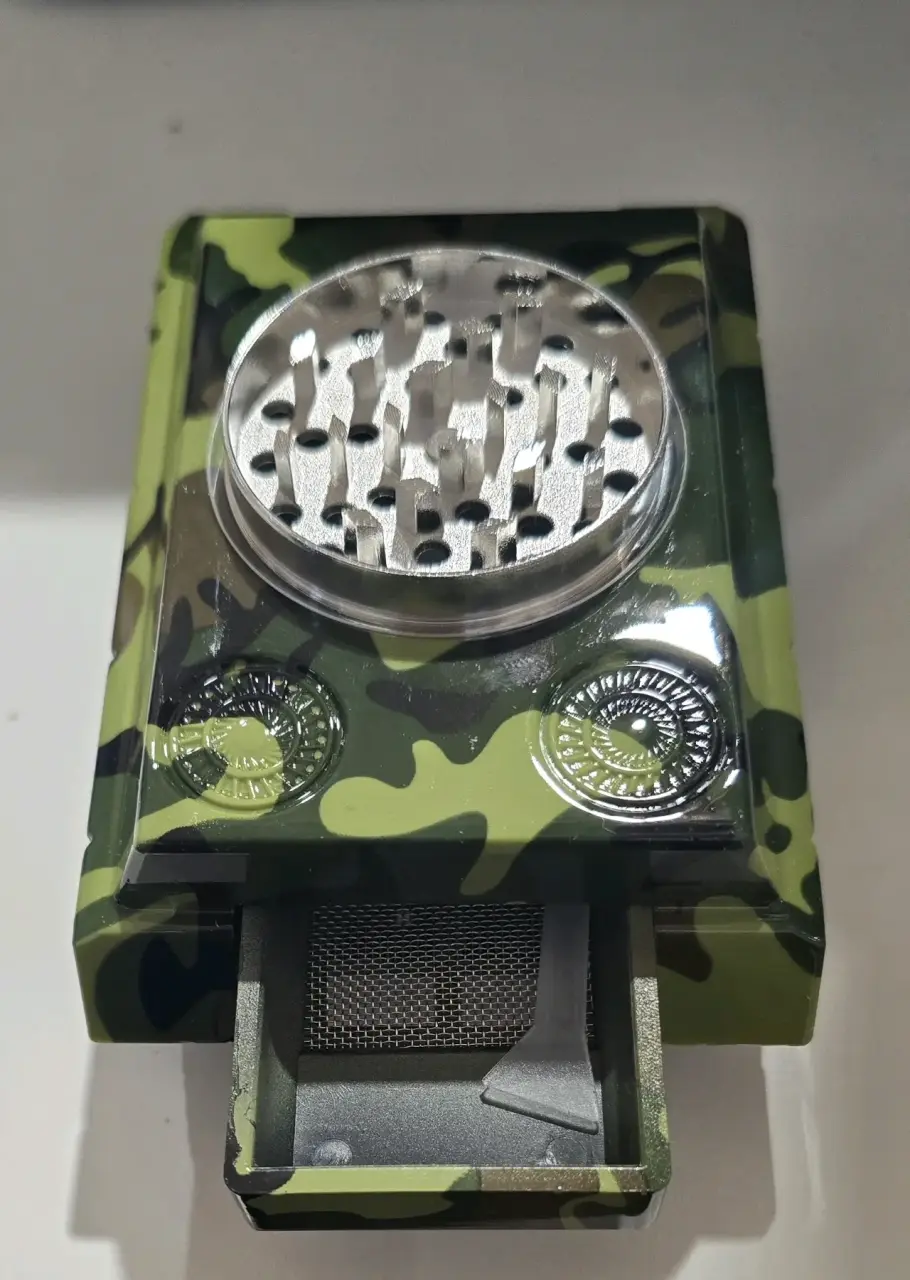 Moledor y pipa estilo tanque - miniatura 5