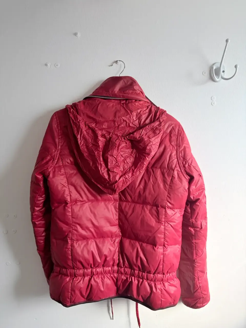 Parka relleno pluma roja Calvin Klein - miniatura 4