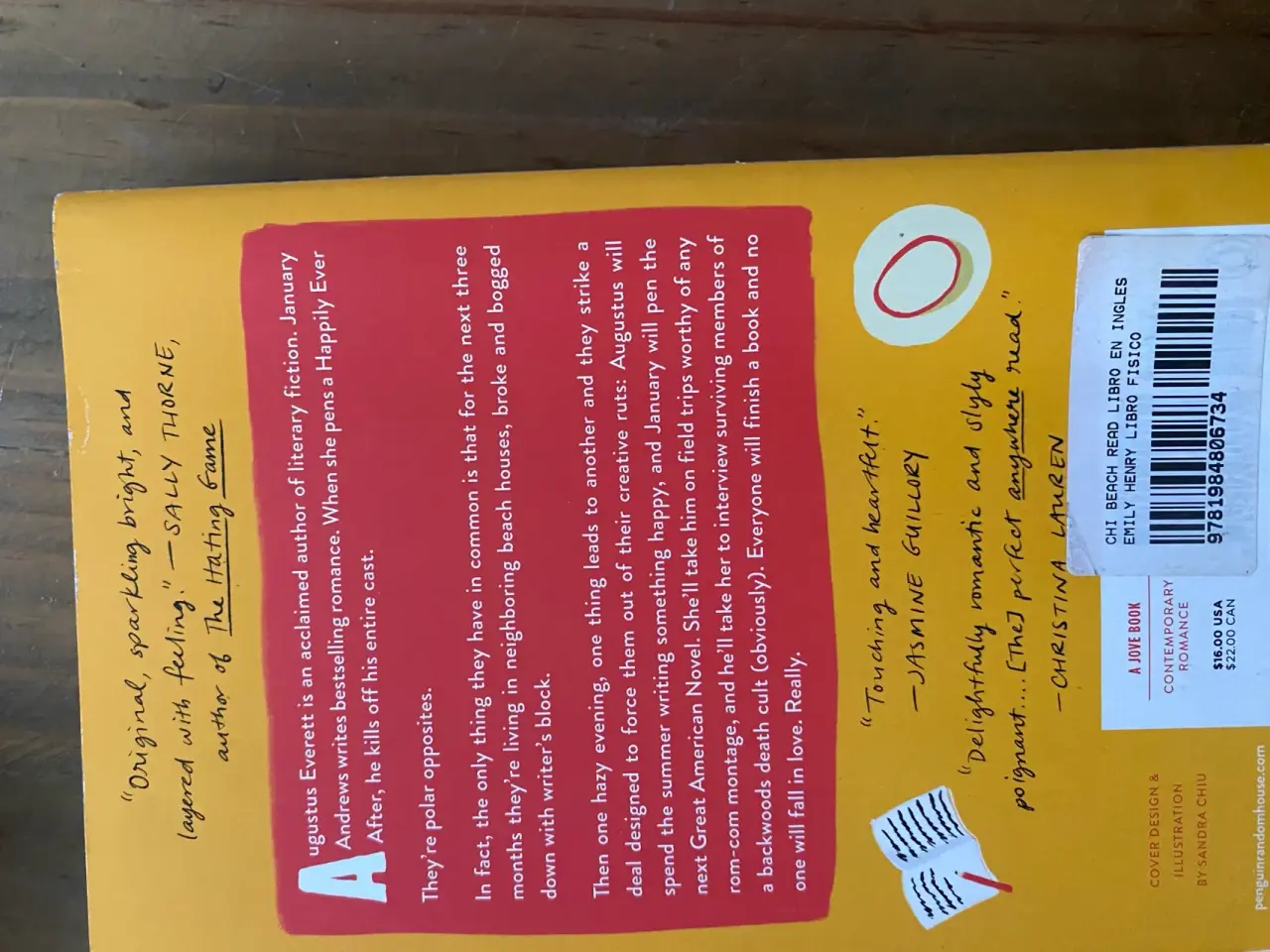Libro 'Beach Read' de Emily Henry - miniatura 3
