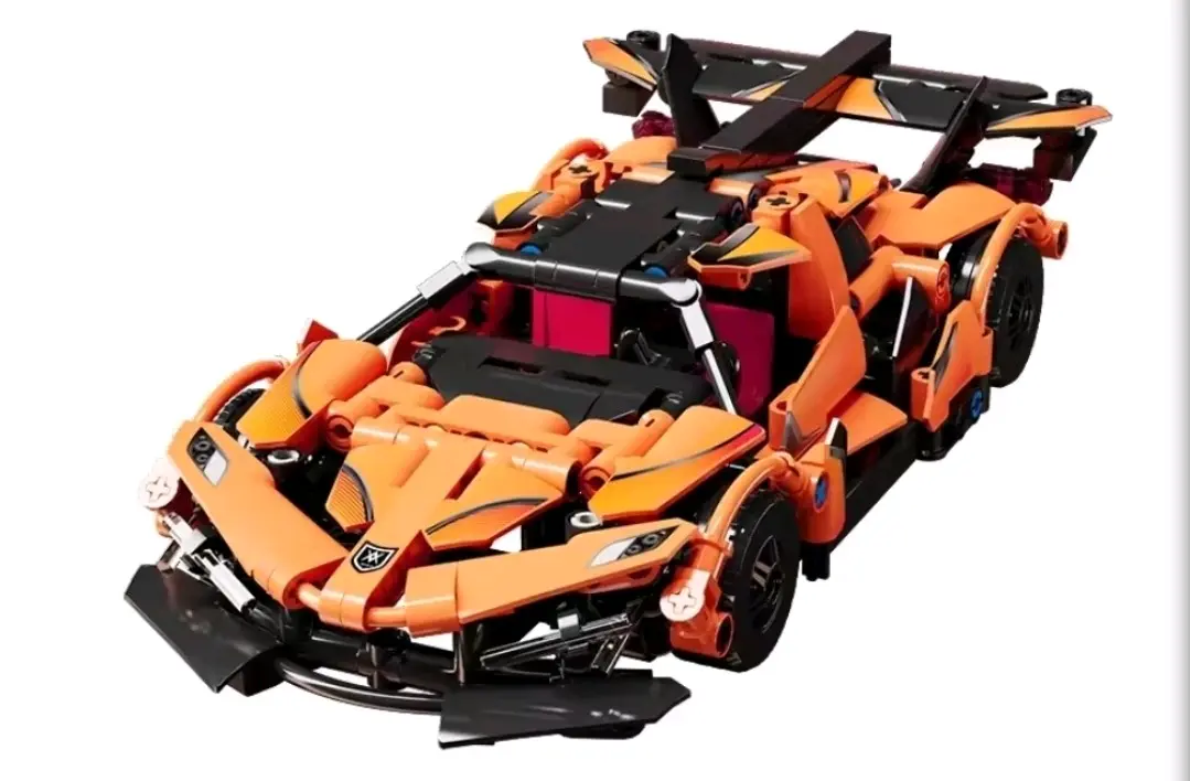 Auto de juguete armable 503 piezas - miniatura 4