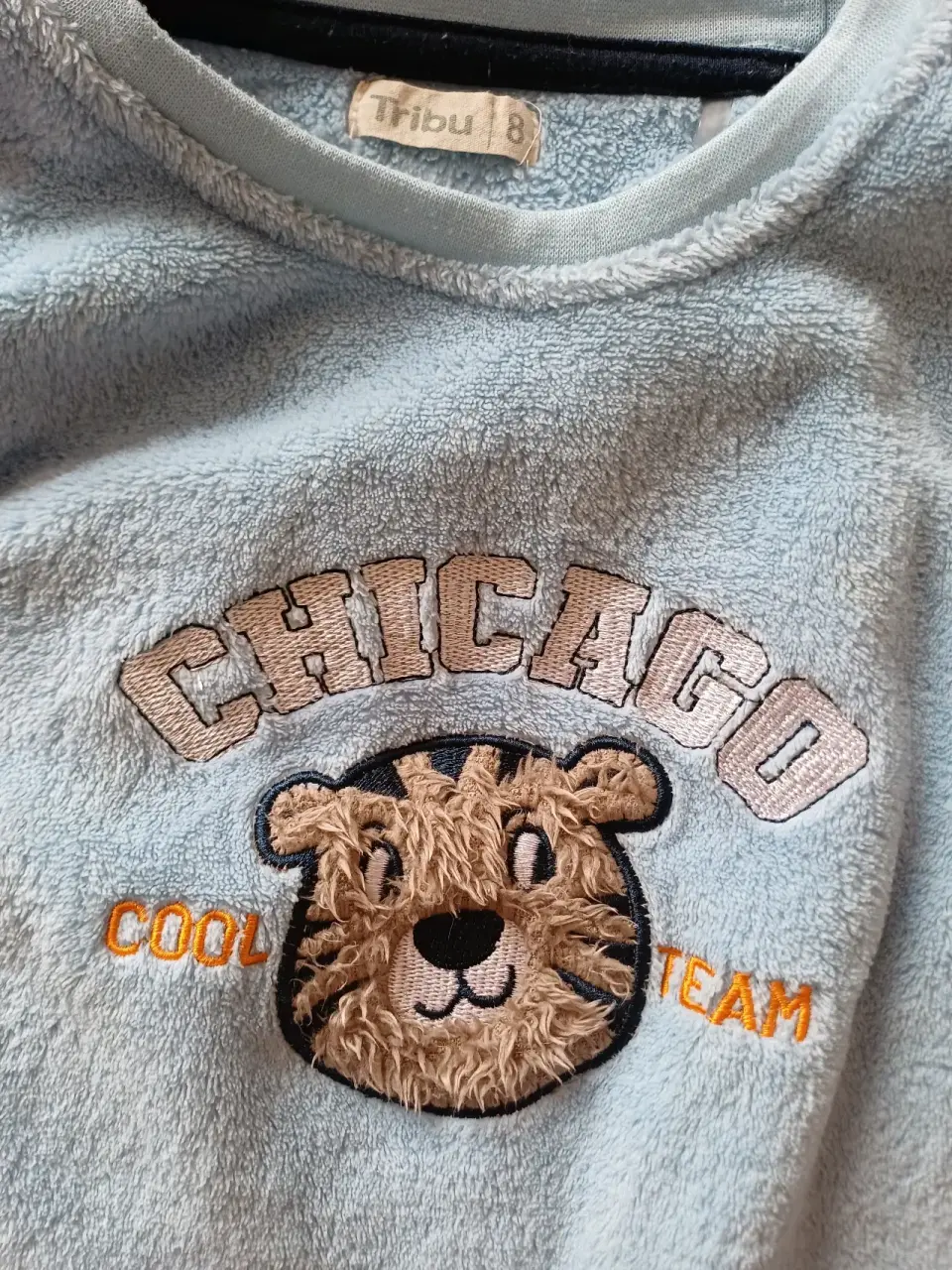 Pijama infantil polar azul talla 8 - miniatura 2