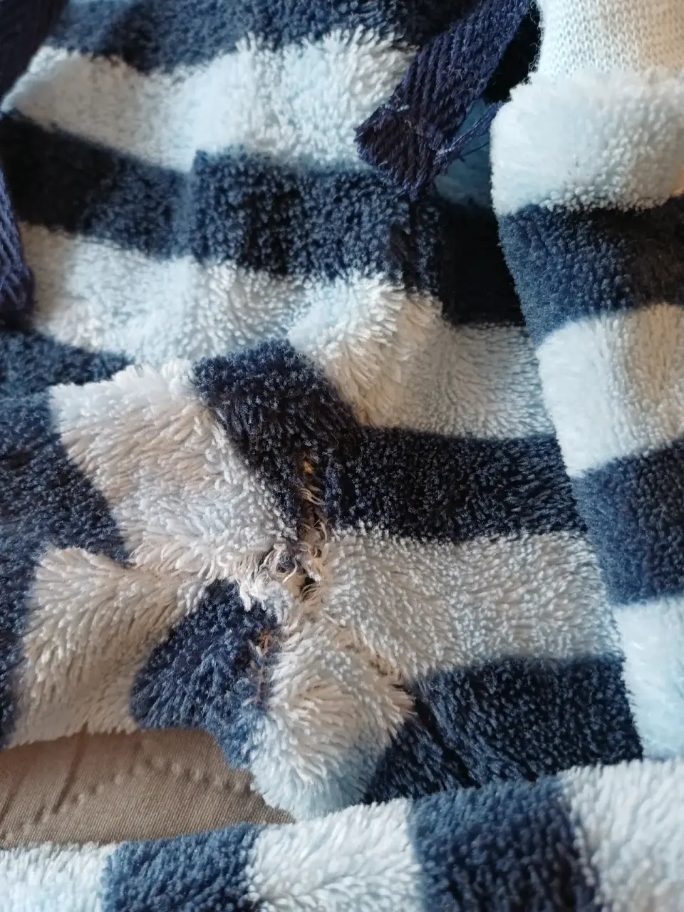 Pijama infantil polar azul talla 8 - miniatura 4