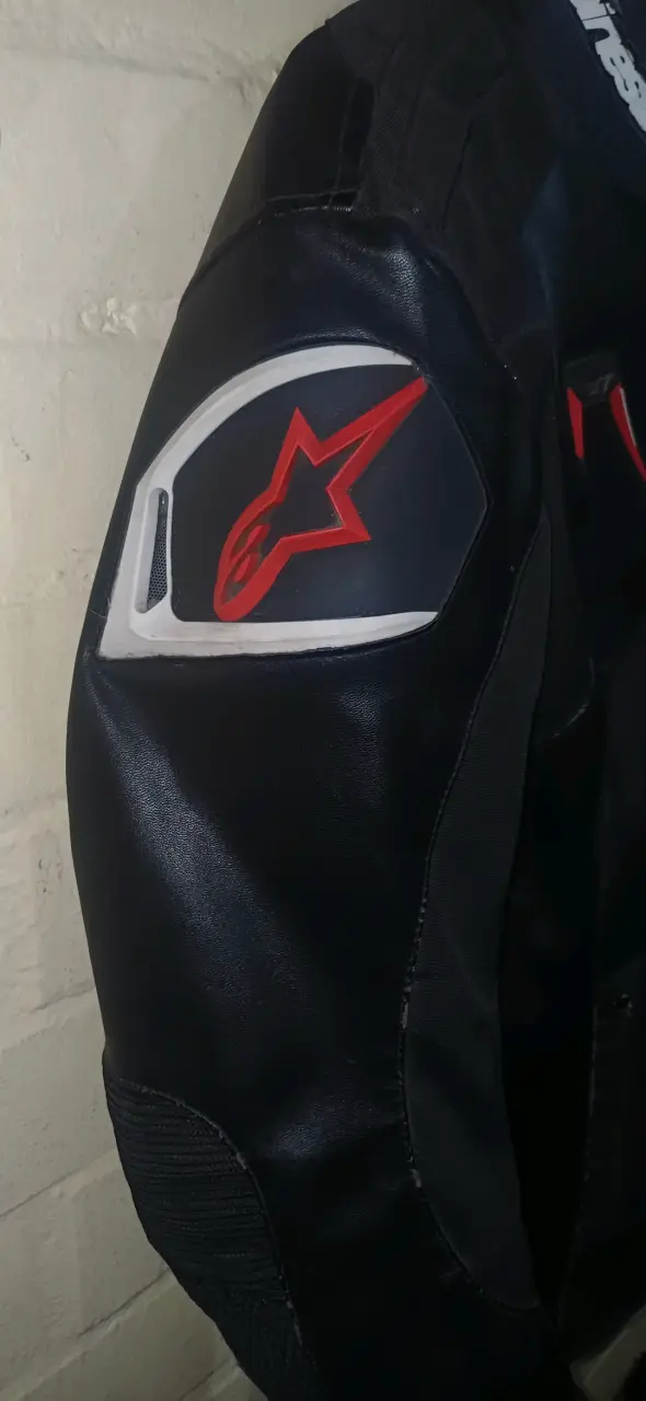 Chaqueta de moto Alpinestars negra - miniatura 3