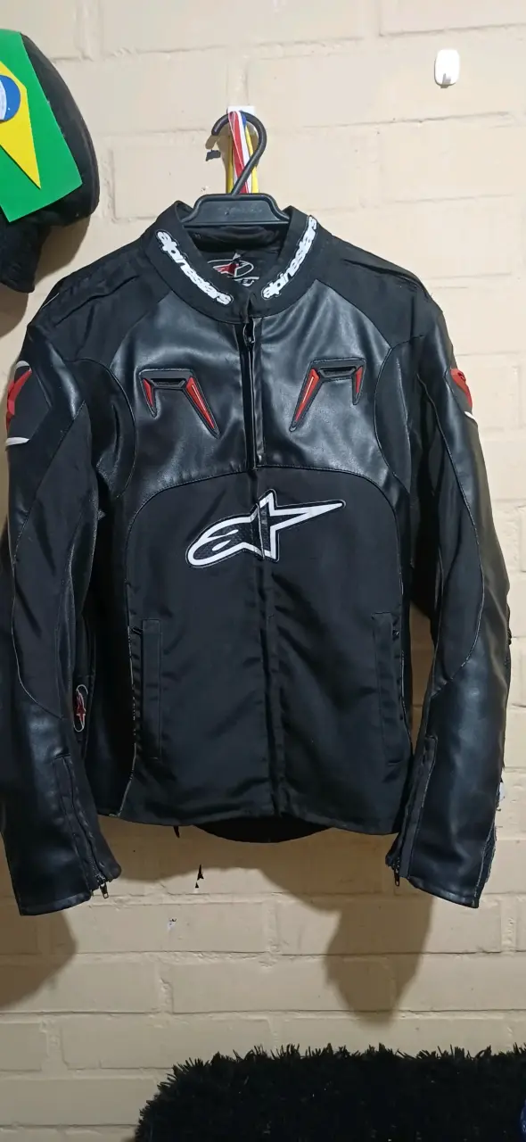 Chaqueta de moto Alpinestars negra - miniatura 5