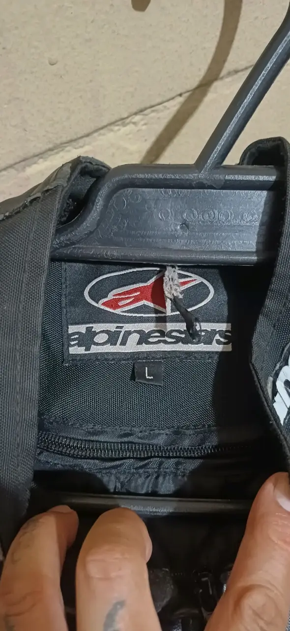 Chaqueta de moto Alpinestars negra - miniatura 6