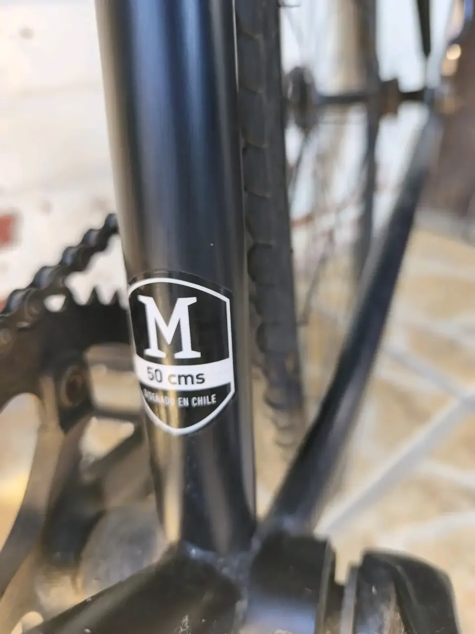 Bicicleta urbana negra P3 cycles talla M - miniatura 3