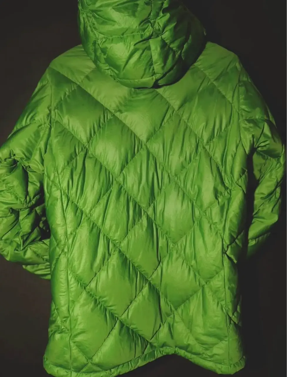 Chaqueta verde acolchada - miniatura 2