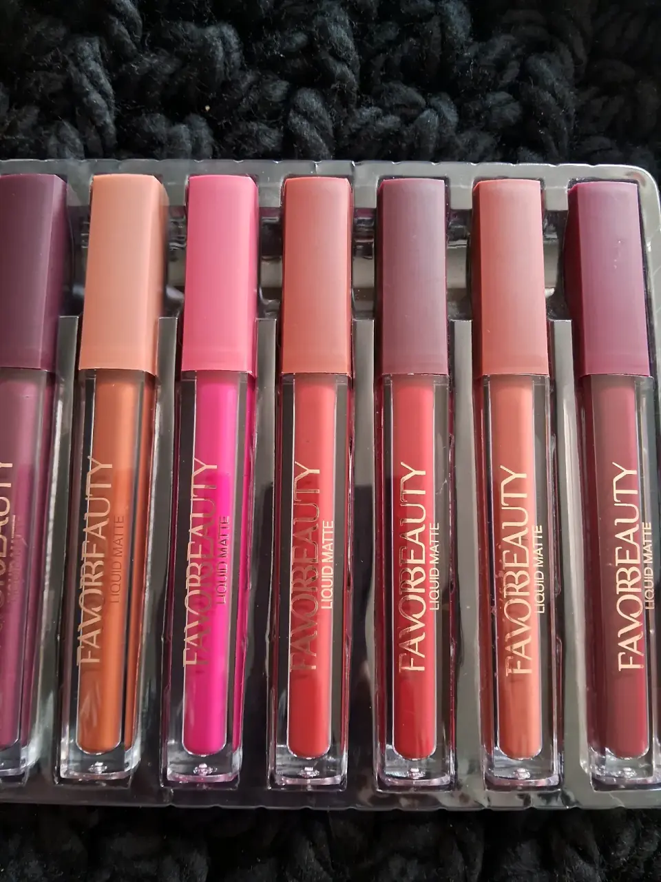 Set de 12 labiales líquidos FavorBeauty - miniatura 3
