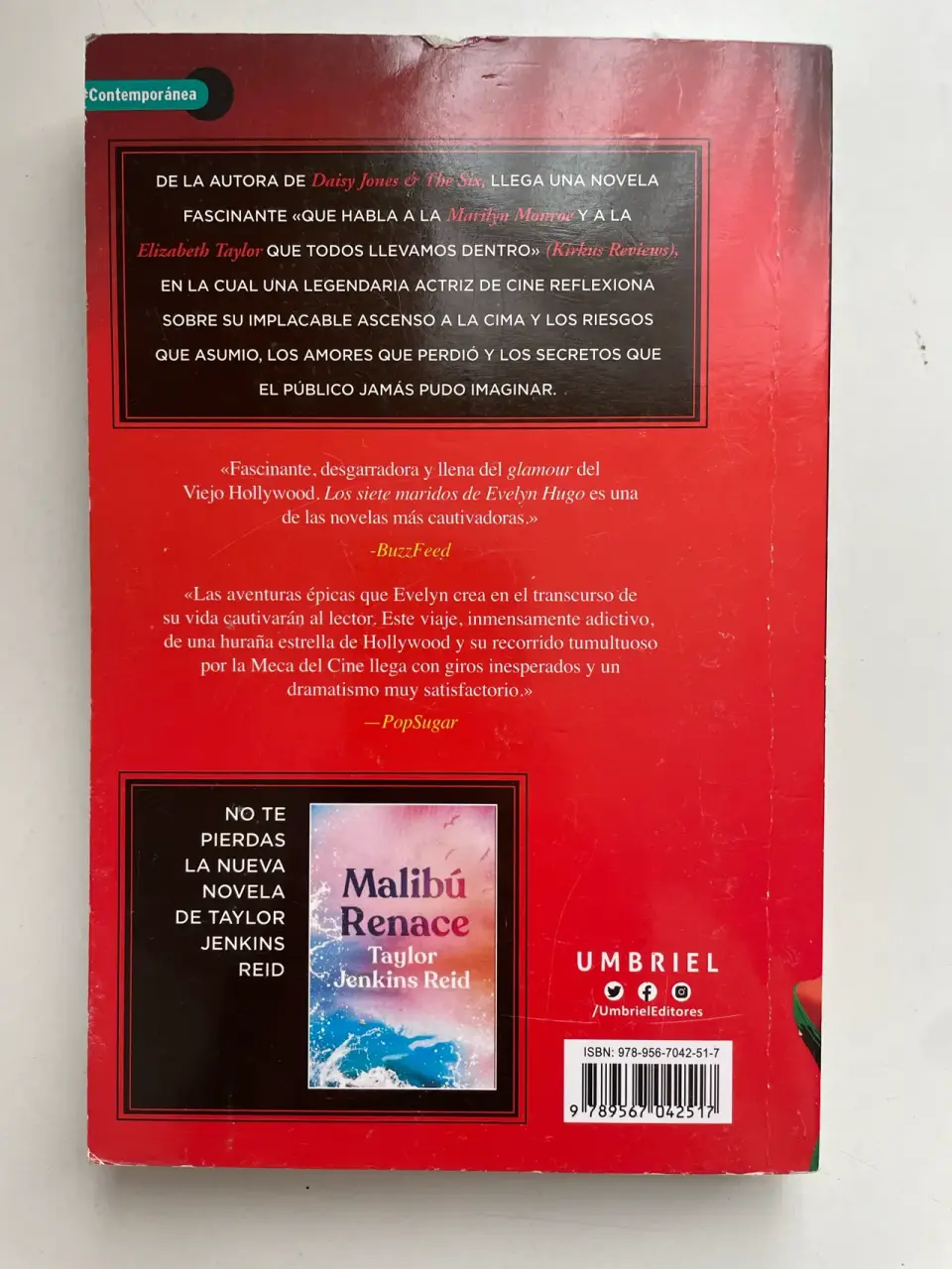 Libro 'Los Siete Maridos de Evelyn Hugo' - miniatura 2