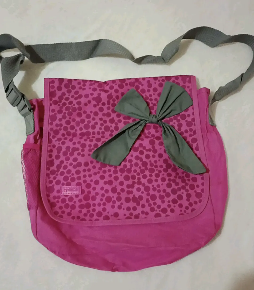 Bolso rosa con lazo - miniatura 1