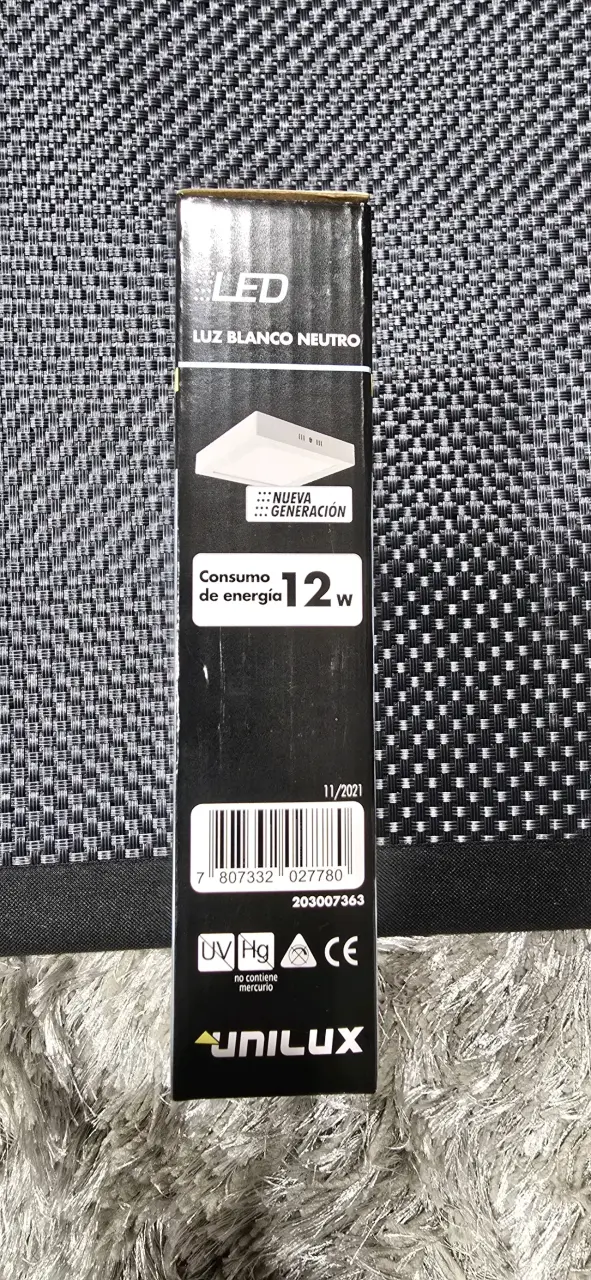 Lámpara LED cuadrada de techo - miniatura 4