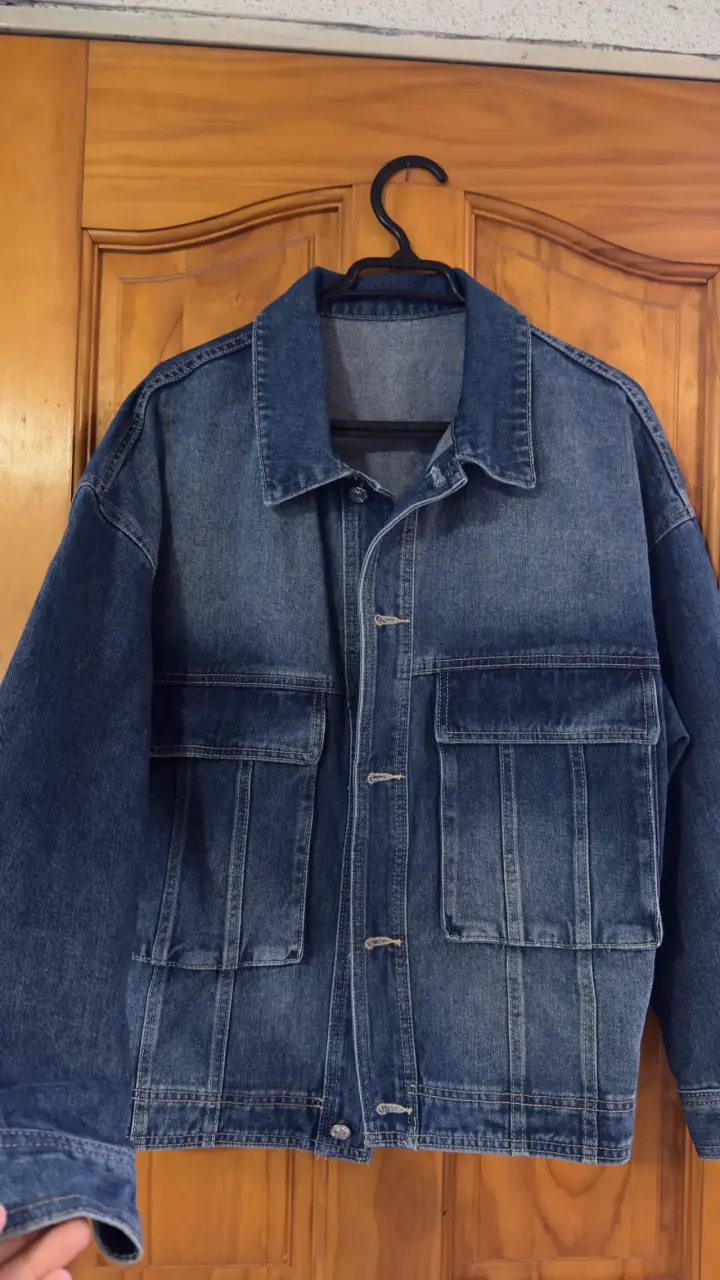 Chaqueta de mezclilla azul - miniatura 2