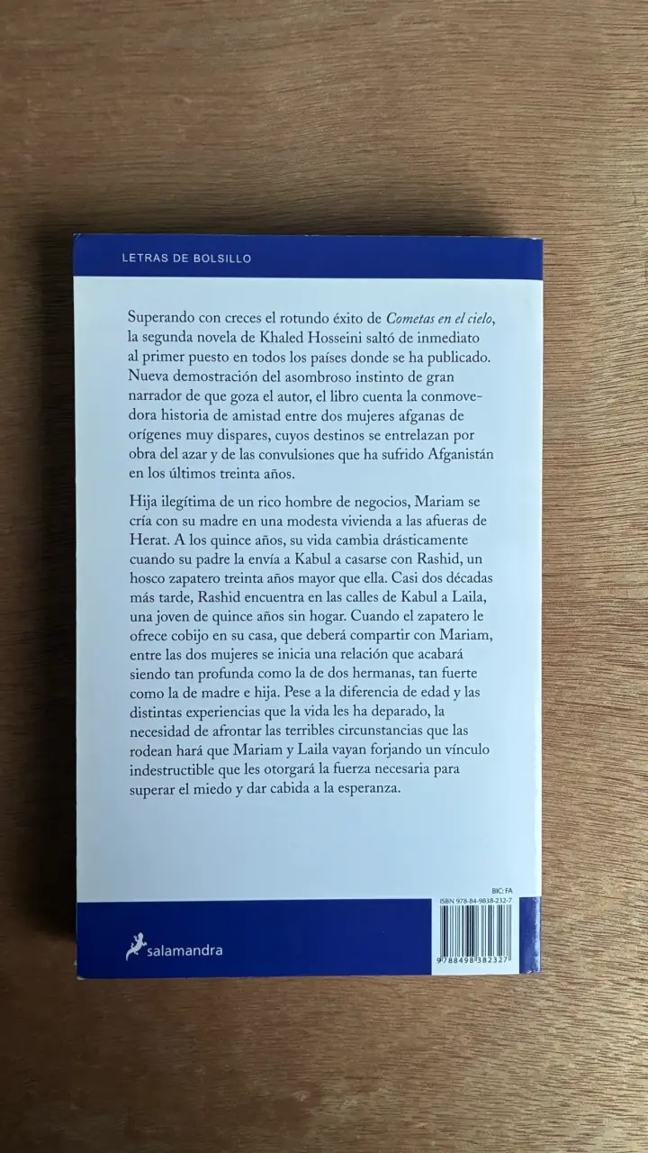 Libro 'Mil soles espléndidos' - miniatura 2