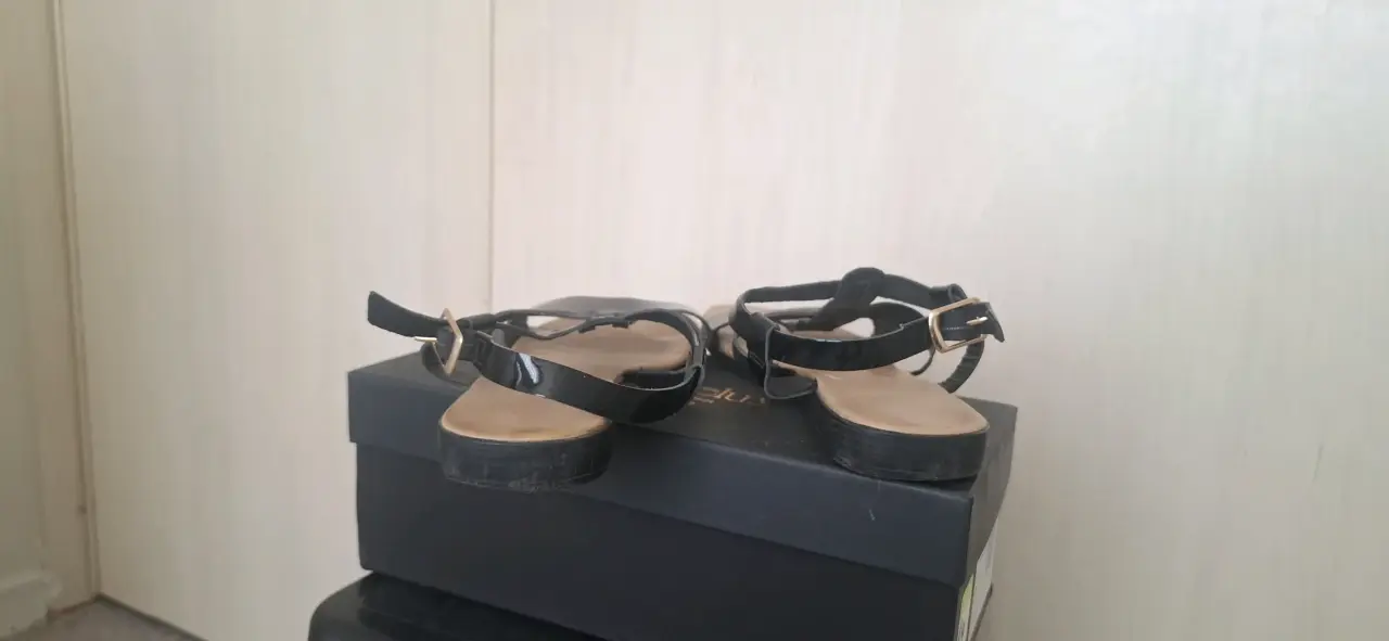 Sandalias negras Gacel - miniatura 2