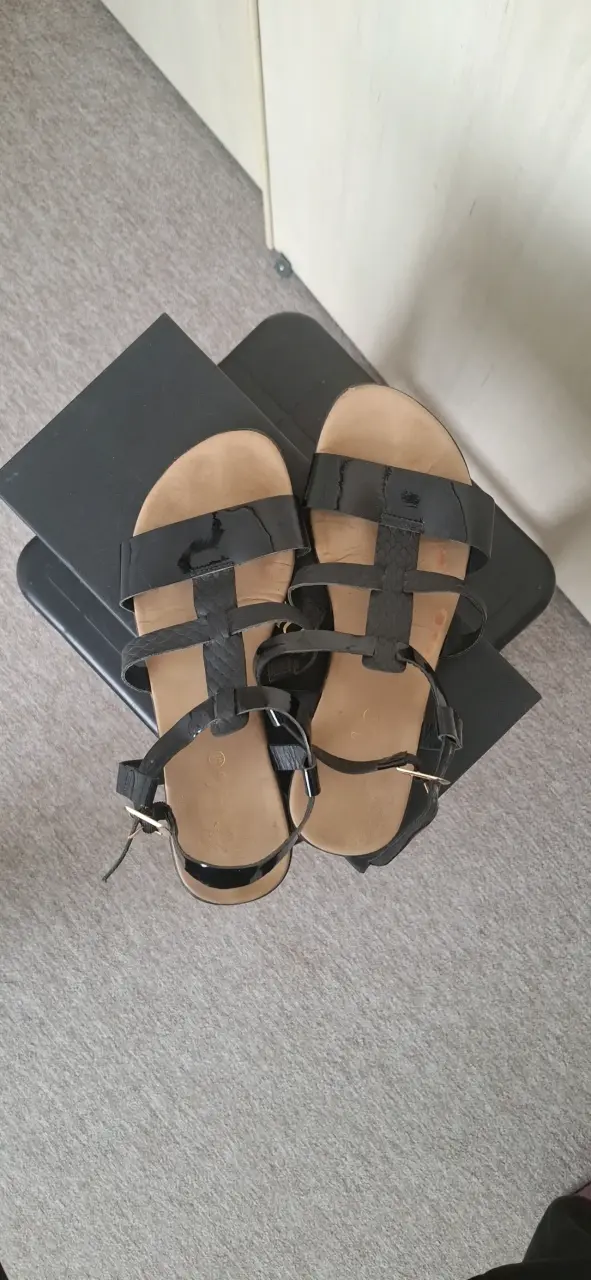 Sandalias negras Gacel - miniatura 3