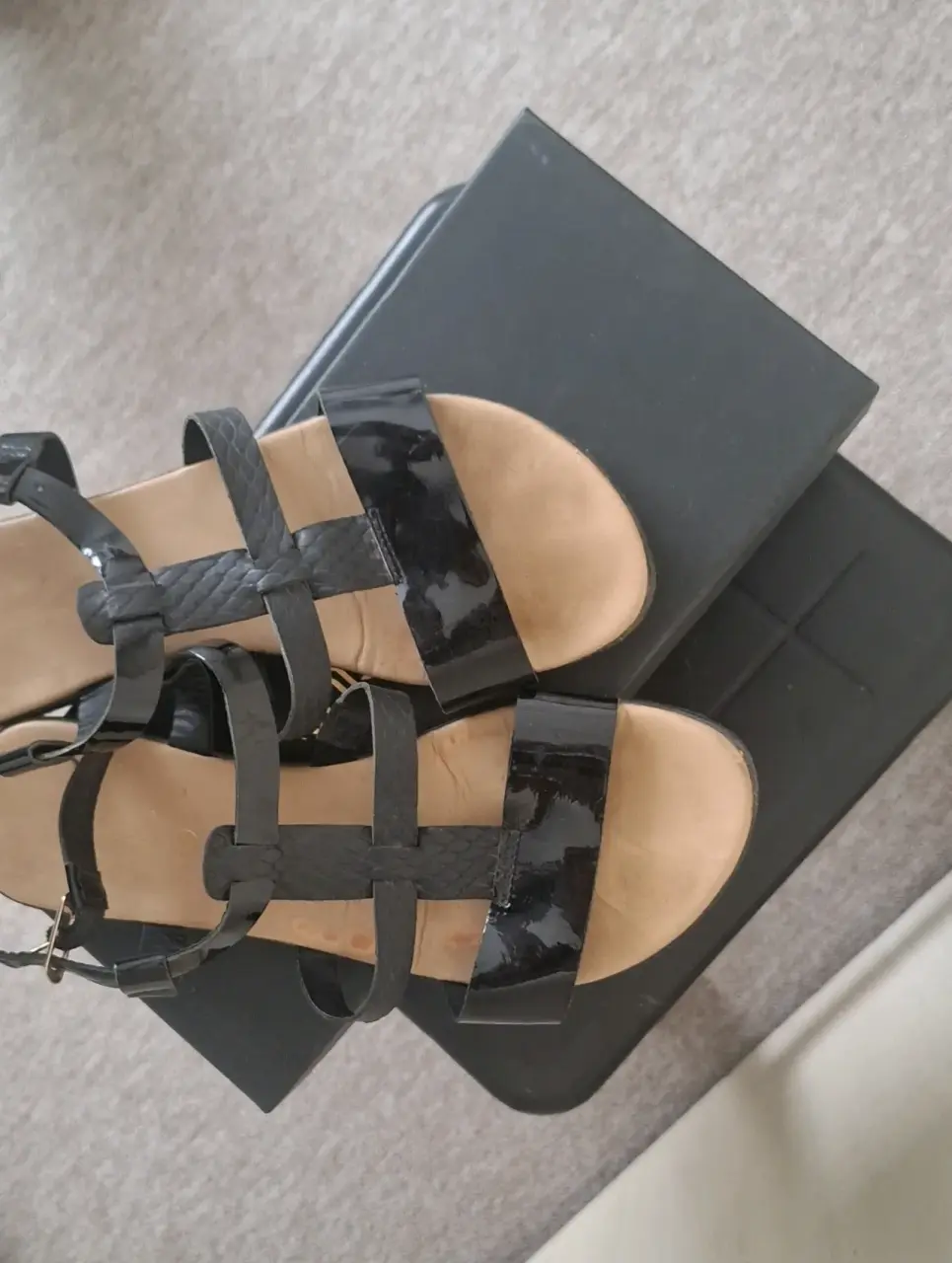Sandalias negras Gacel - miniatura 4