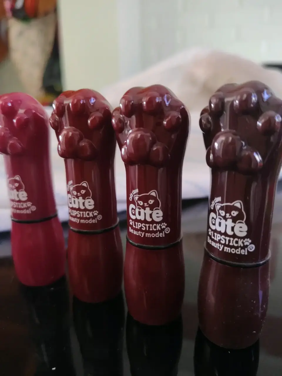 Set de labiales Cute Pata de Gato - miniatura 2