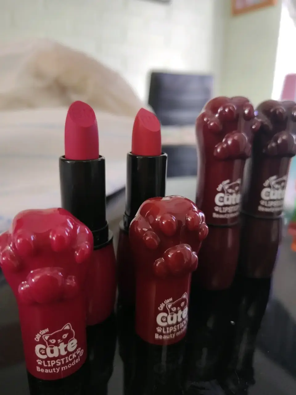 Set de labiales Cute Pata de Gato - miniatura 4