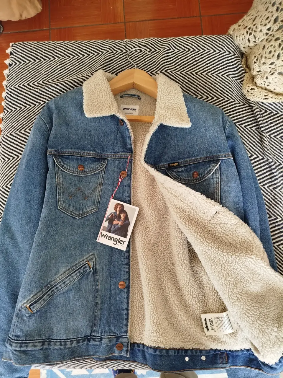Chaqueta de mezclilla Wrangler linea Iconic - miniatura 3