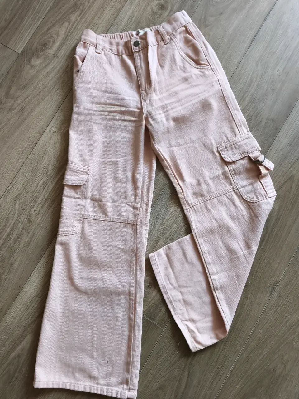 Jeans rosados para niña o mujer pequeña - miniatura 2