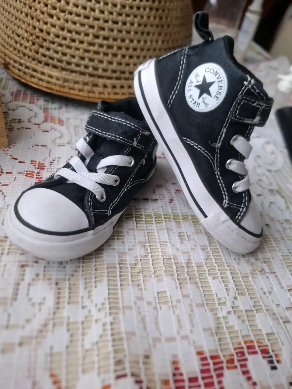 Zapatillas negras Converse All Star talla 24 - miniatura 3