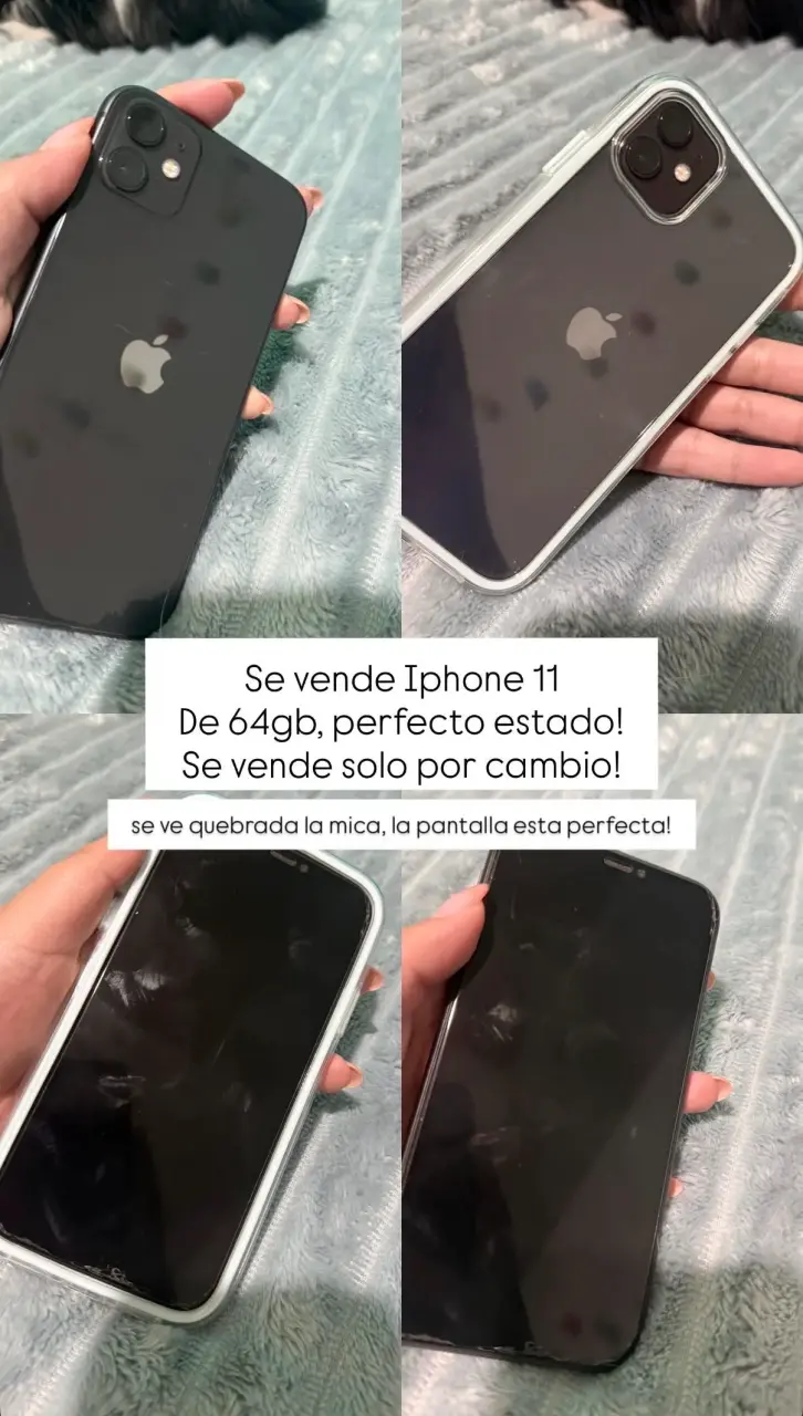 iPhone 11 de 64GB excelente estado